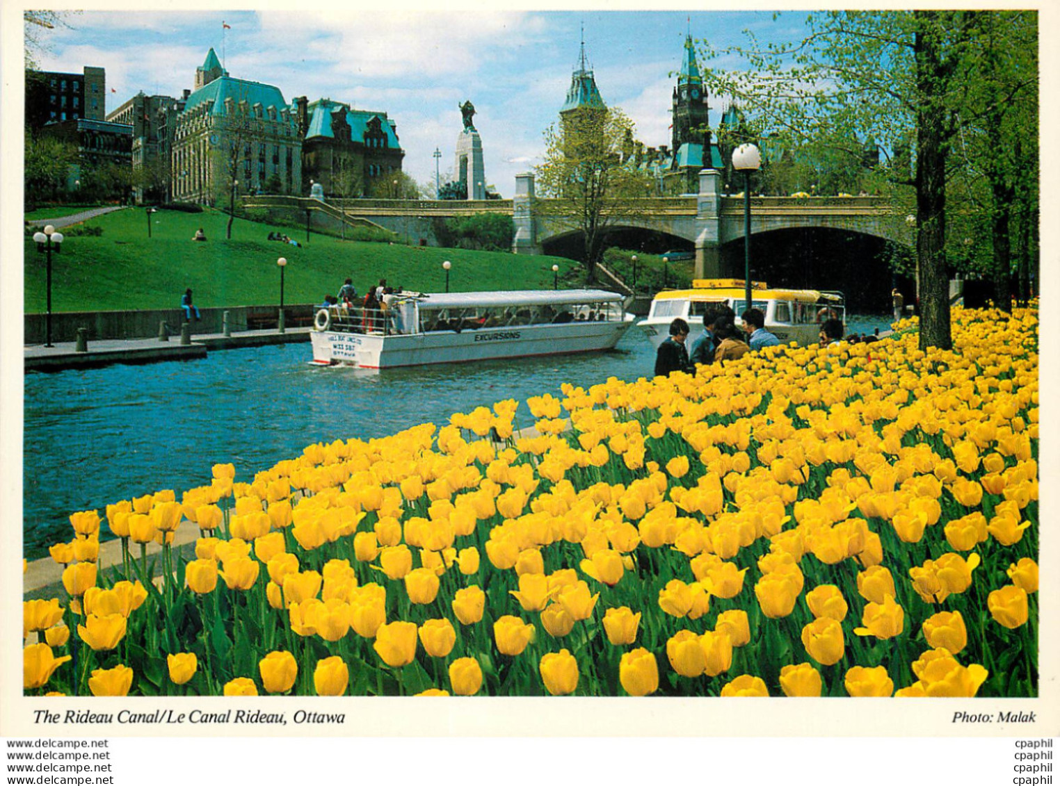 CPM The Rideau Canal Ottawa Ontario Canada - Ottawa