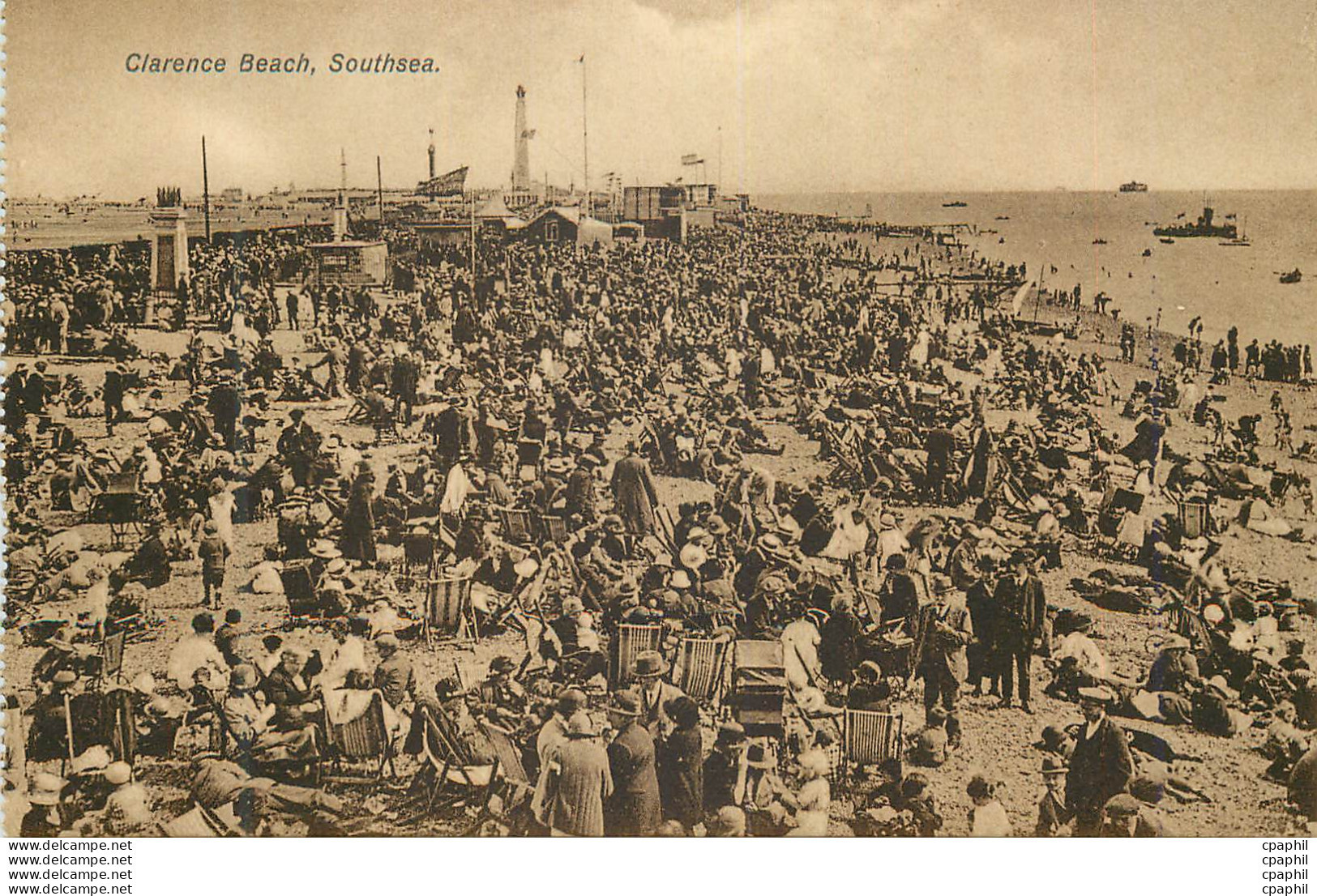 CPA Clarence Beach Southsea - Underwood, Clarence F.