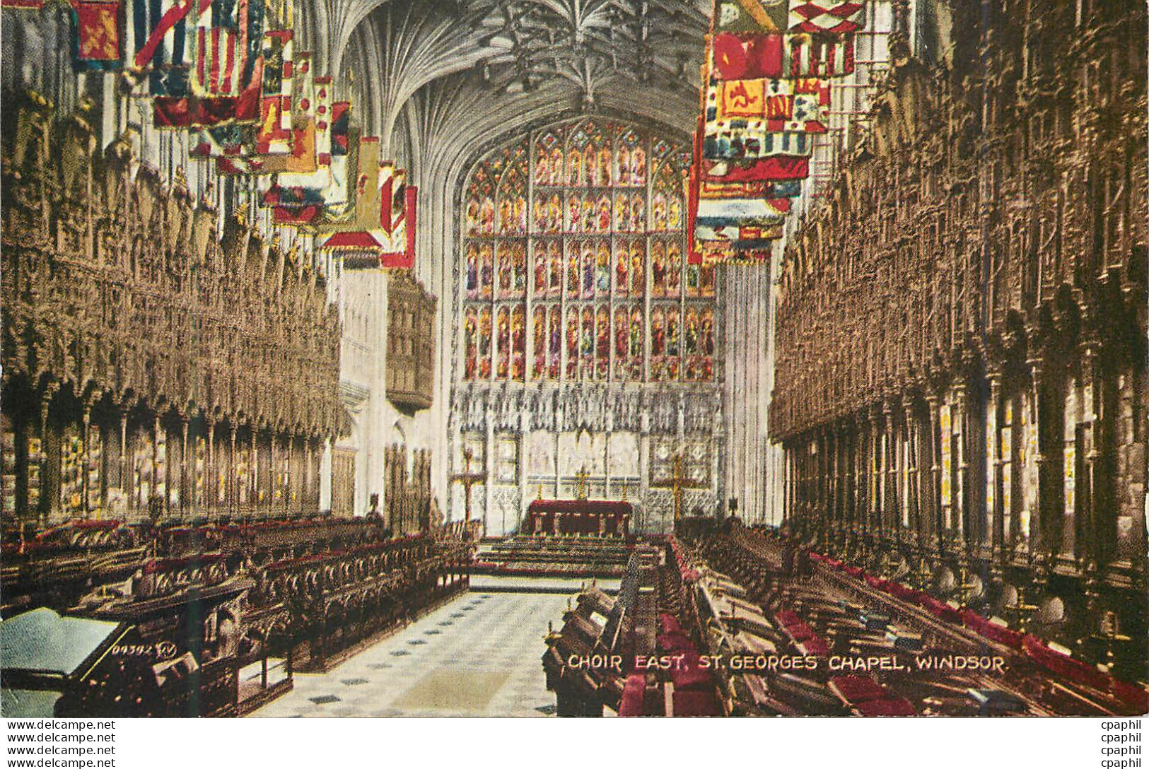 CPA Windsor Choir East St George Chapel - Windsor Castle