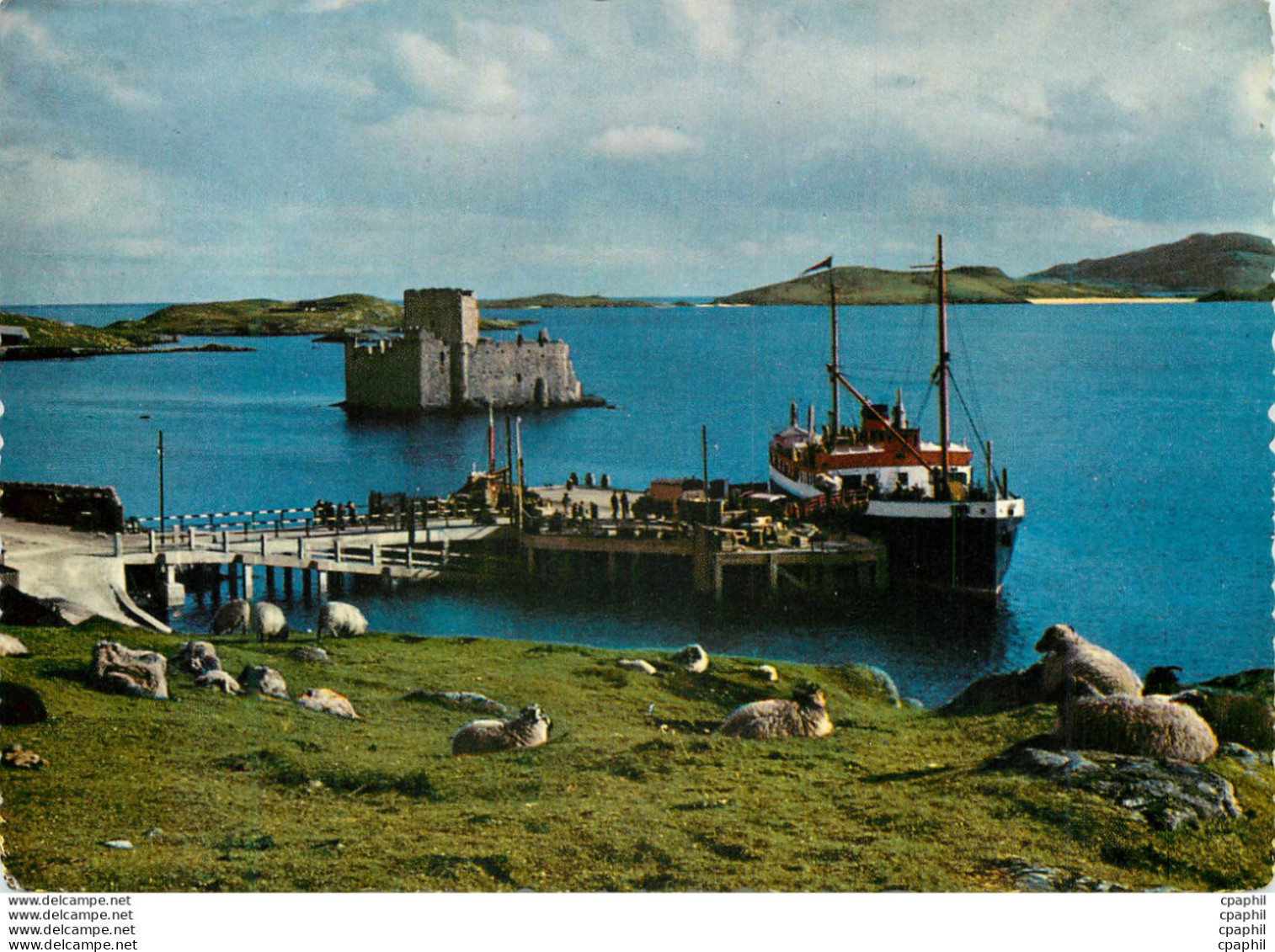 CPM Kissmull Castle Castlebay Barra Inverness Shire Bateau - Inverness-shire