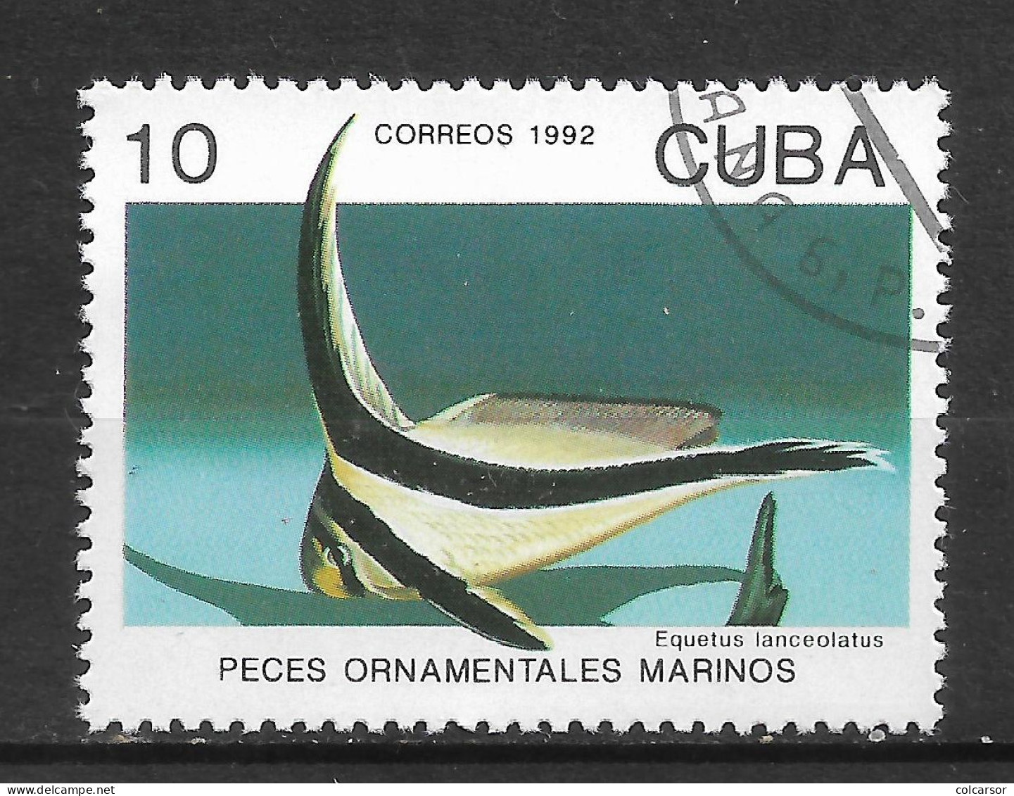 CUBA  N°  3193 " POISSON " - Usados