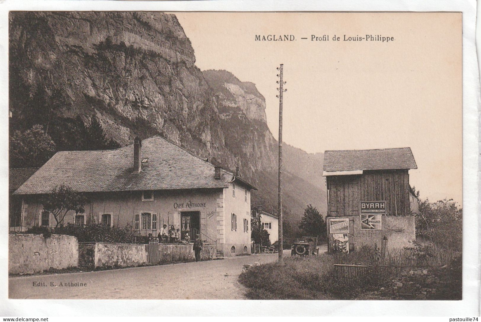 CPA :  14 X 9  -  MAGLAND.  -  Profil  De  Louis-Philippe - Magland