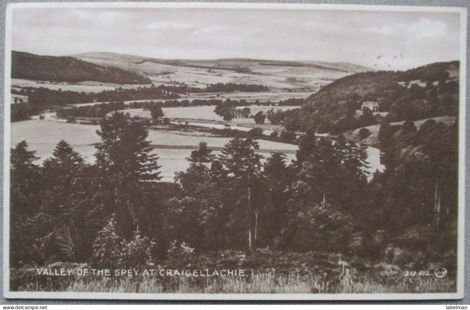 ENGLAND UK UNITED KINGDOM CRAIGELLACHIE SPEY VALLEY KARTE CARD POSTCARD CARTOLINA CARTE POSTALE ANSICHTSKARTE POSTKARTE - Selkirkshire