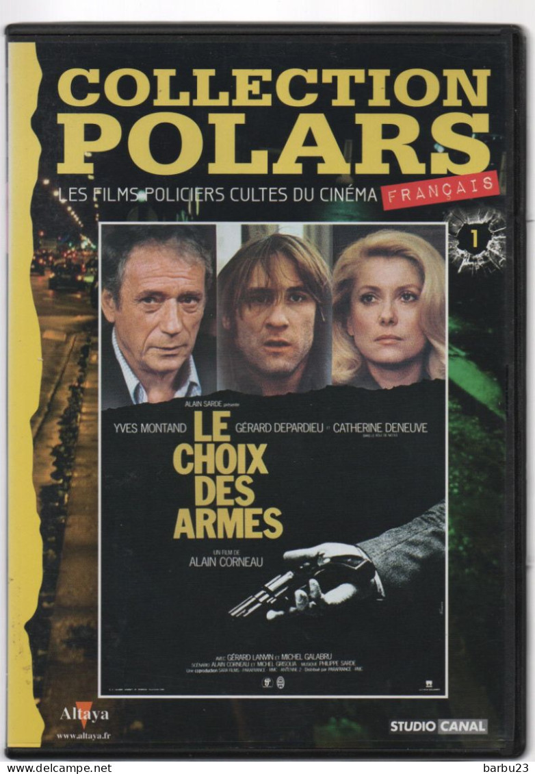 DVD  LE CHOIX DES ARMES D'Alain Corneau Avec Yves Montand Catherine Deneuve Gérard Depardieu - Policiers