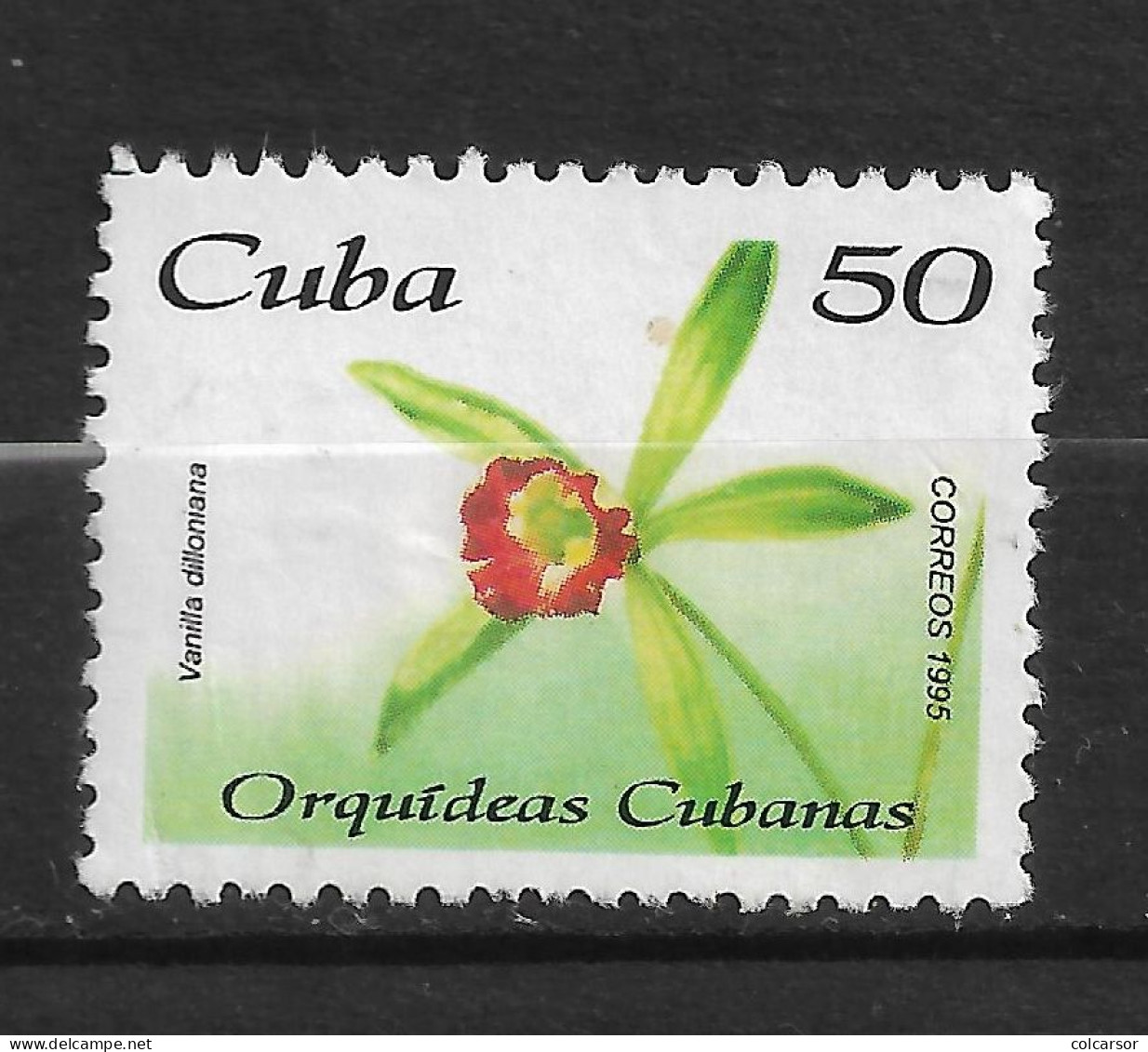 CUBA  N°  3471 " ORCHIDÉE " - Usati