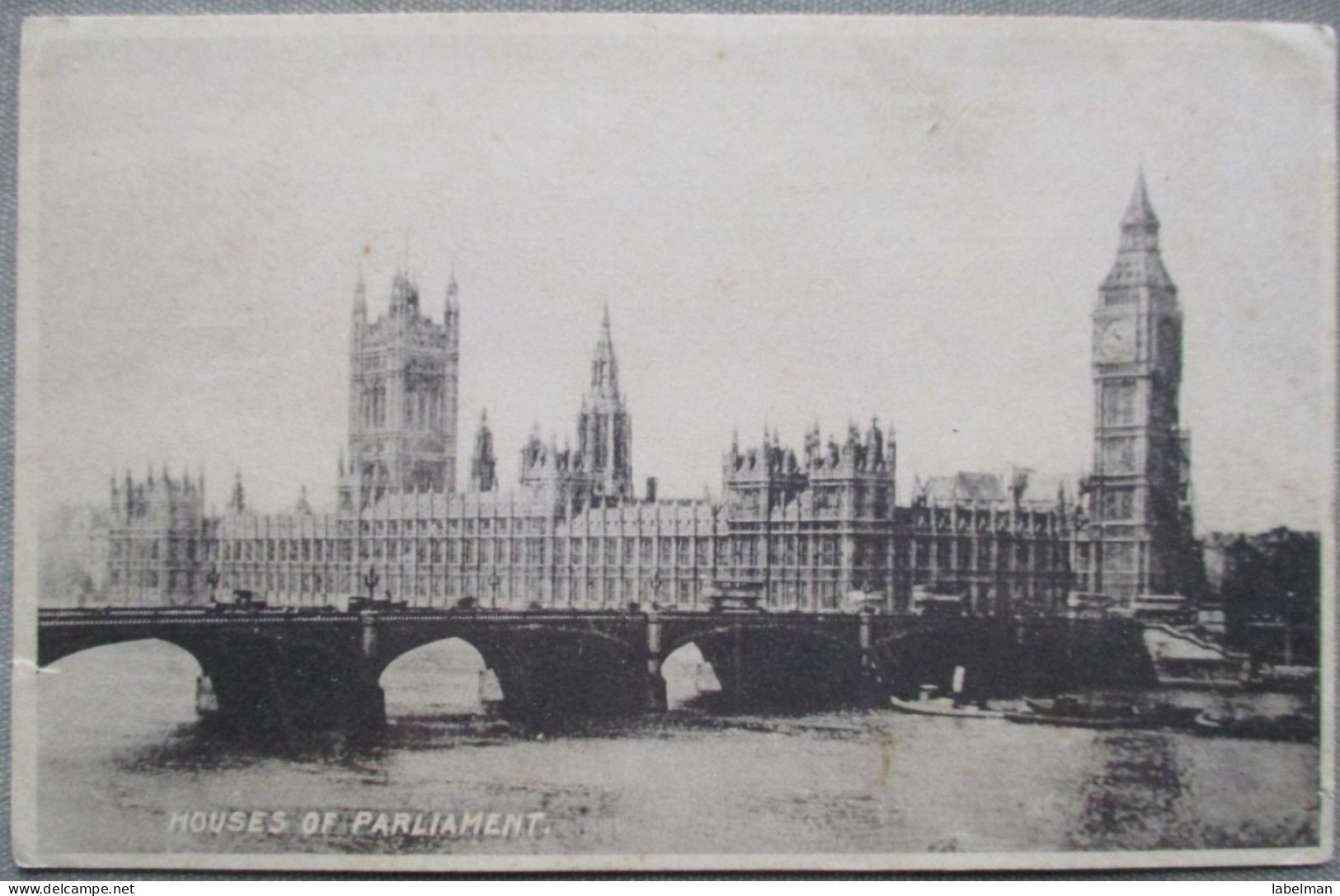 ENGLAND UK UNITED KINGDOM LONDON PARLIAMENT BIG BEN KARTE CARD POSTCARD CARTOLINA CARTE POSTALE ANSICHTSKARTE POSTKARTE - Selkirkshire