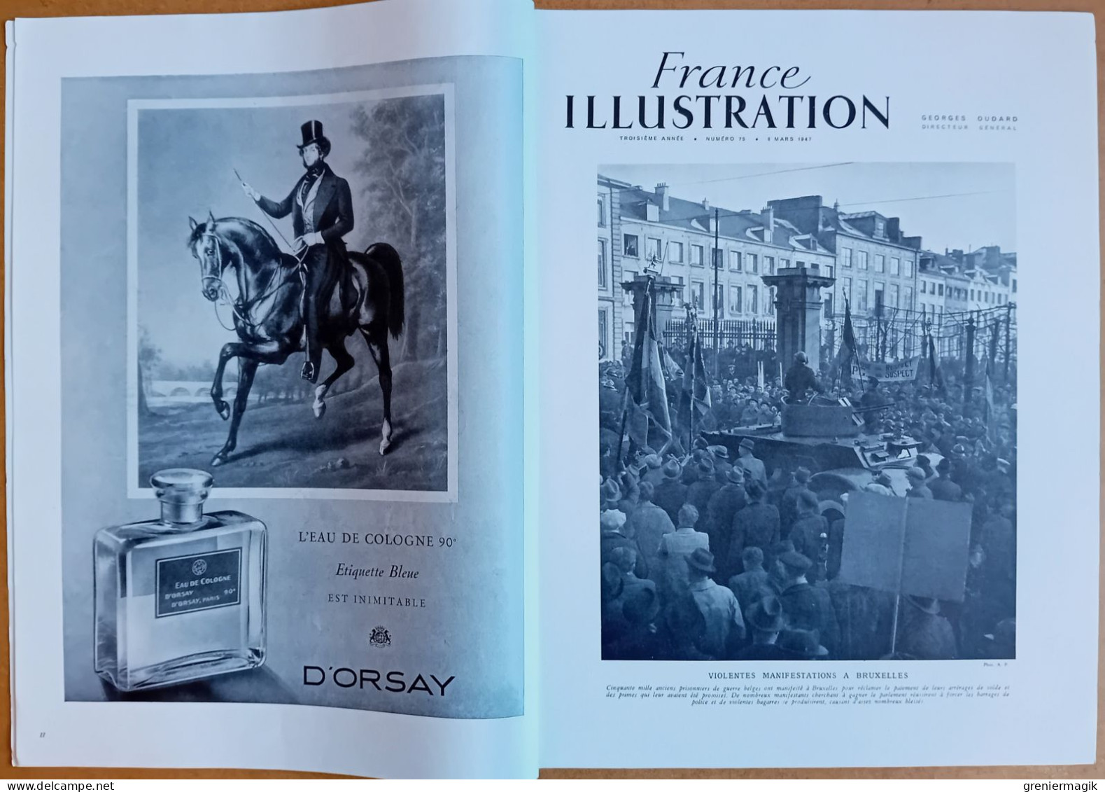 France Illustration N°75 08/03/1947 Indochine/Manoeuvres Arctiques De L'armée Américaine/Iran/Tziganes D'Europe/Roumanie - General Issues