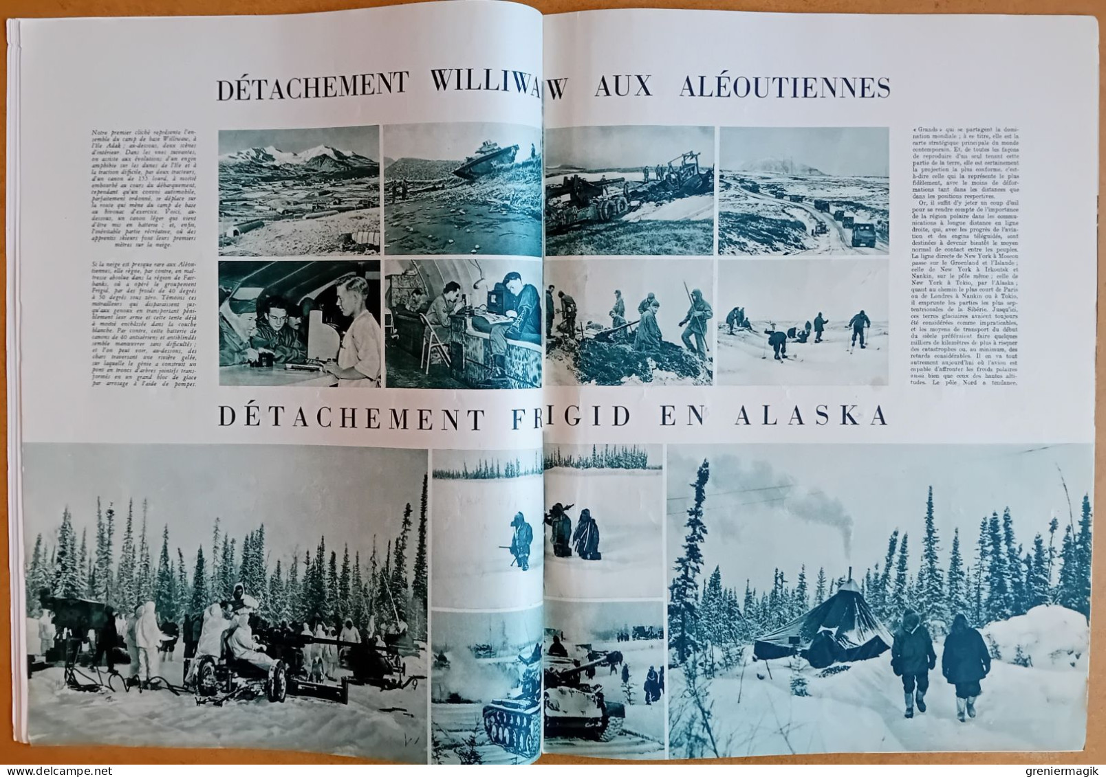 France Illustration N°75 08/03/1947 Indochine/Manoeuvres Arctiques de l'armée américaine/Iran/Tziganes d'Europe/Roumanie