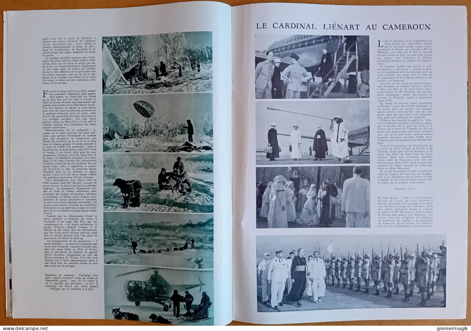 France Illustration N°75 08/03/1947 Indochine/Manoeuvres Arctiques de l'armée américaine/Iran/Tziganes d'Europe/Roumanie