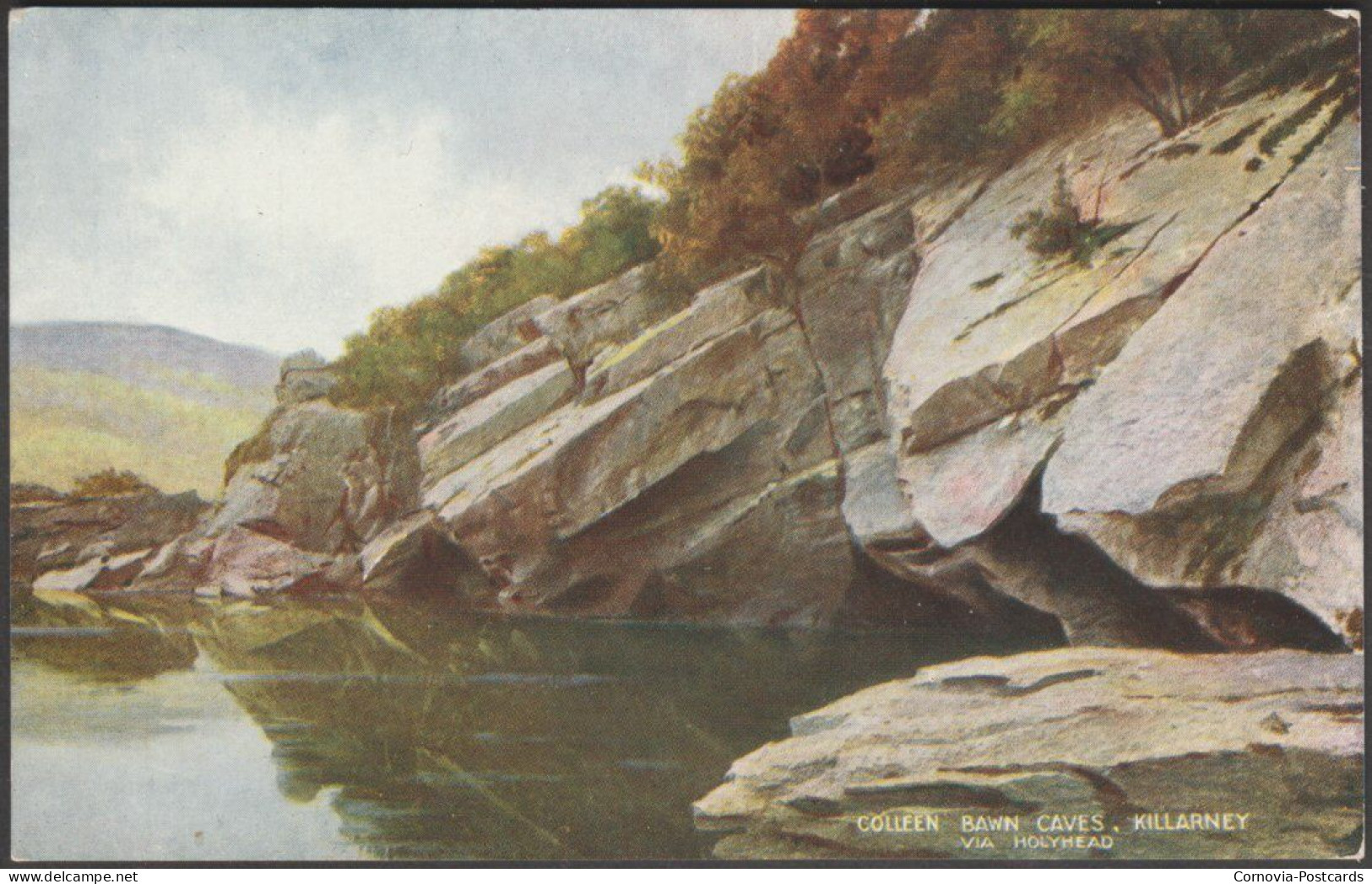 Colleen Bawn Caves, Killarney, C.1905-10 - L&NWR Postcard - Kerry