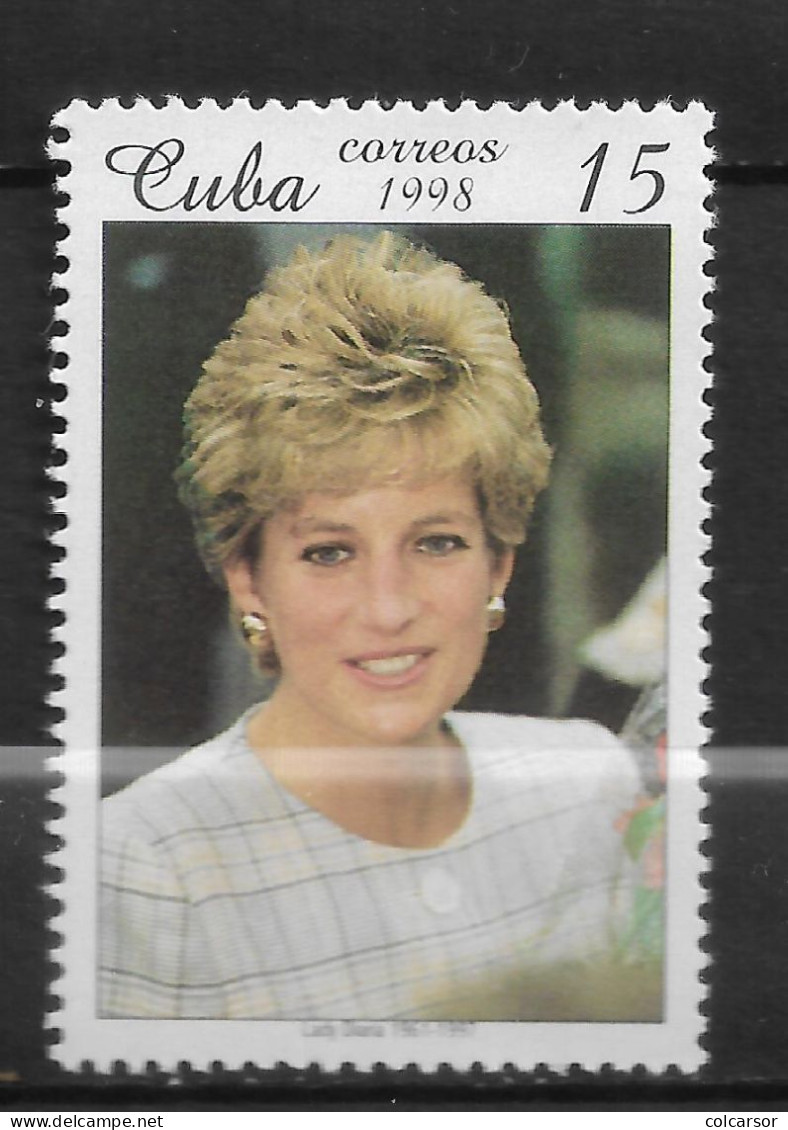 CUBA  N°  3728 " LADY DI " - Used Stamps