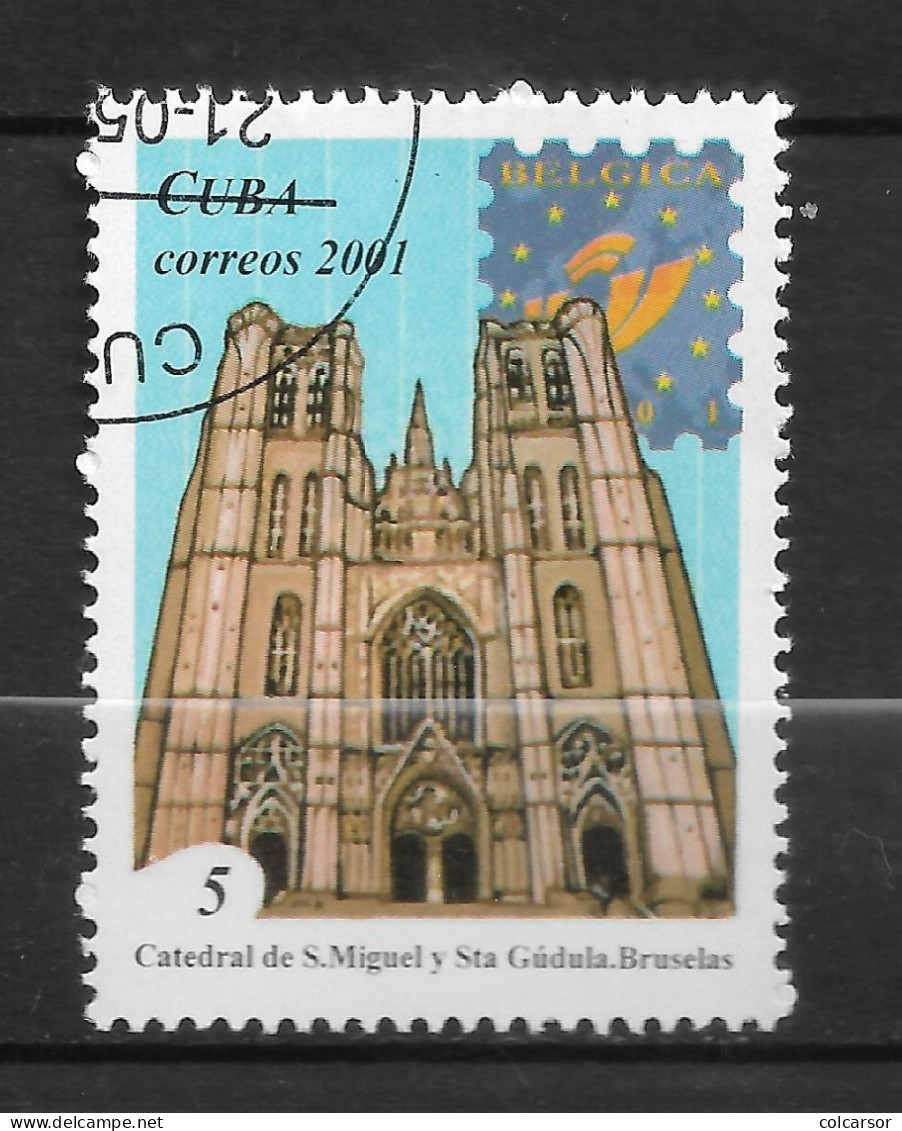 CUBA  N°  3932 " CATHÉDRALE " - Used Stamps