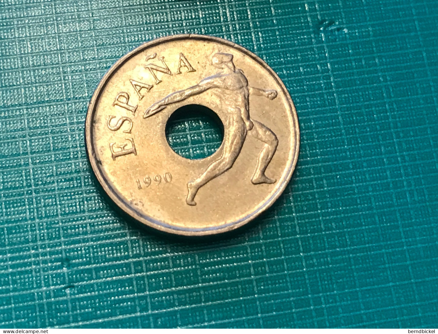 Münze Münzen Umlaufmünze Spanien 25 Pesetas 1990 - 25 Pesetas