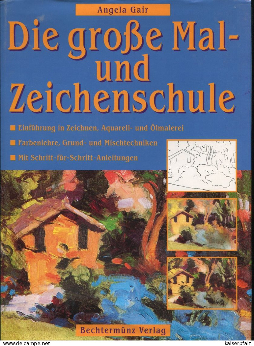 Die Große Mal- Und Zeichenschule - Schilderen & Design