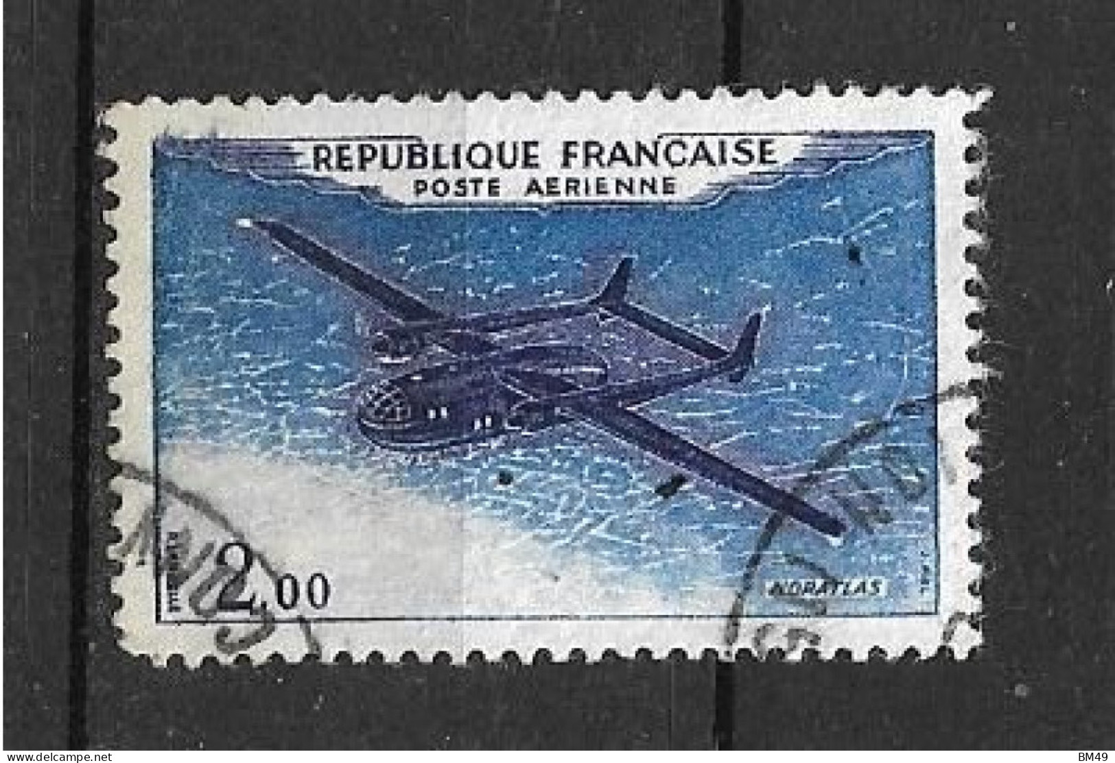 FRANCE   1960   Poste Aérienne  N° 38   Oblitéré - 1960-.... Matasellados