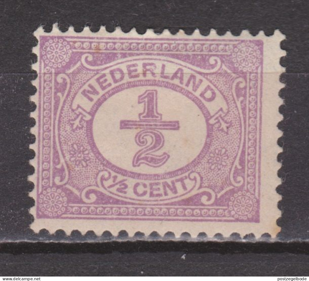 NVPH Nederland Netherlands Pays Bas Niederlande Holanda 50 MLH/ongebruikt Cijfer Cipher Cifre Cifro 1899 - Unused Stamps