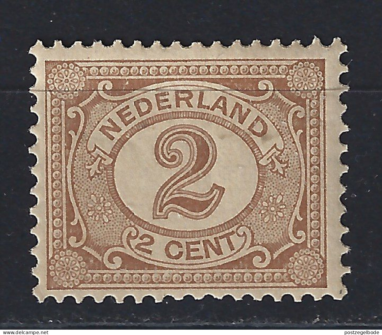 NVPH Nederland Netherlands Pays Bas Niederlande Holanda 54 MNH/Postfris Cijfer Cipher Cifre Cifro 1899 - Ungebraucht