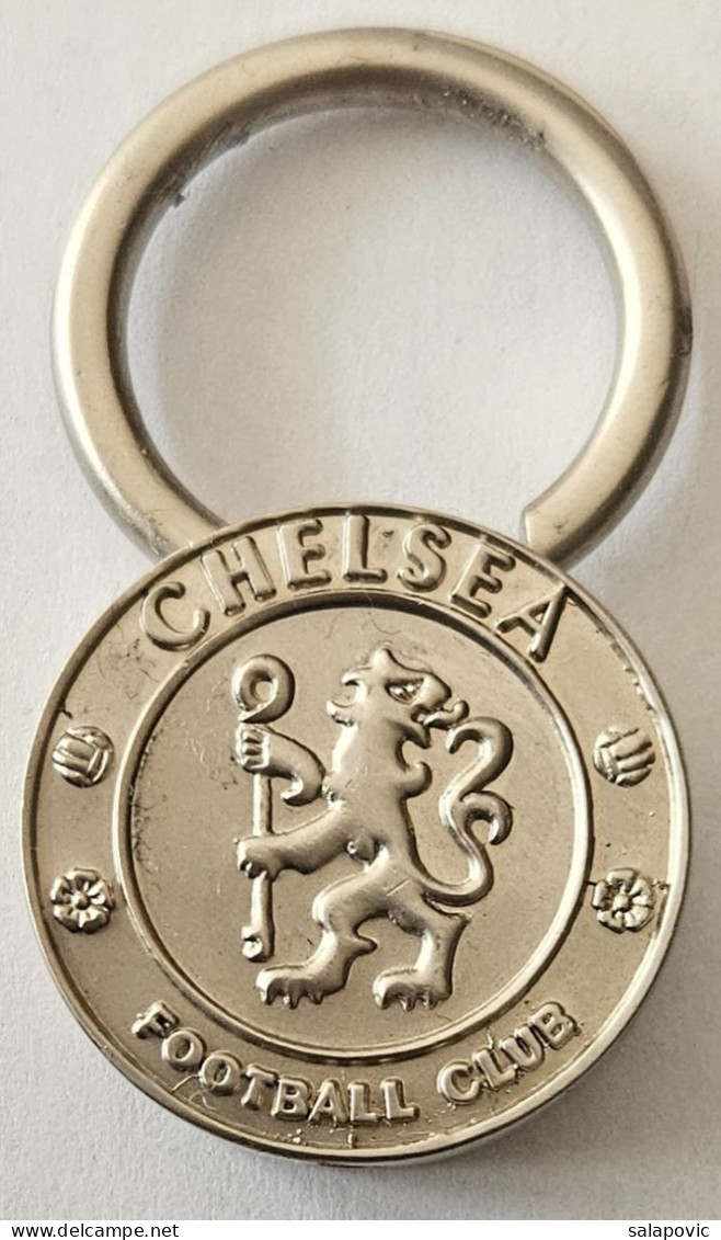 FC CHELSEA London - England Football Club Fussball Futebol Soccer Calcio Pendant Keyring PRIV-2/3 - Habillement, Souvenirs & Autres