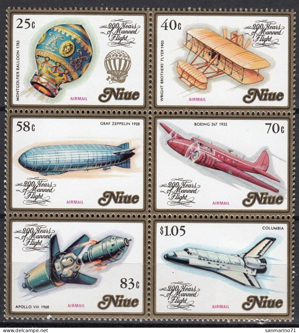 NIUE 511-516,unused (**) - Niue