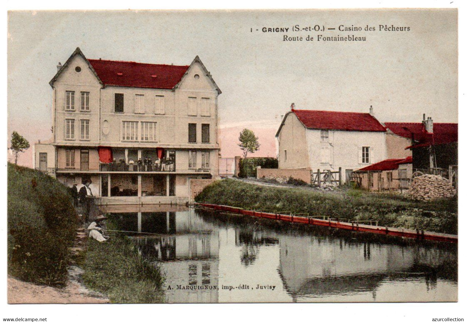 Casino Des Pêcheurs. Route De Fontainebleau - Grigny