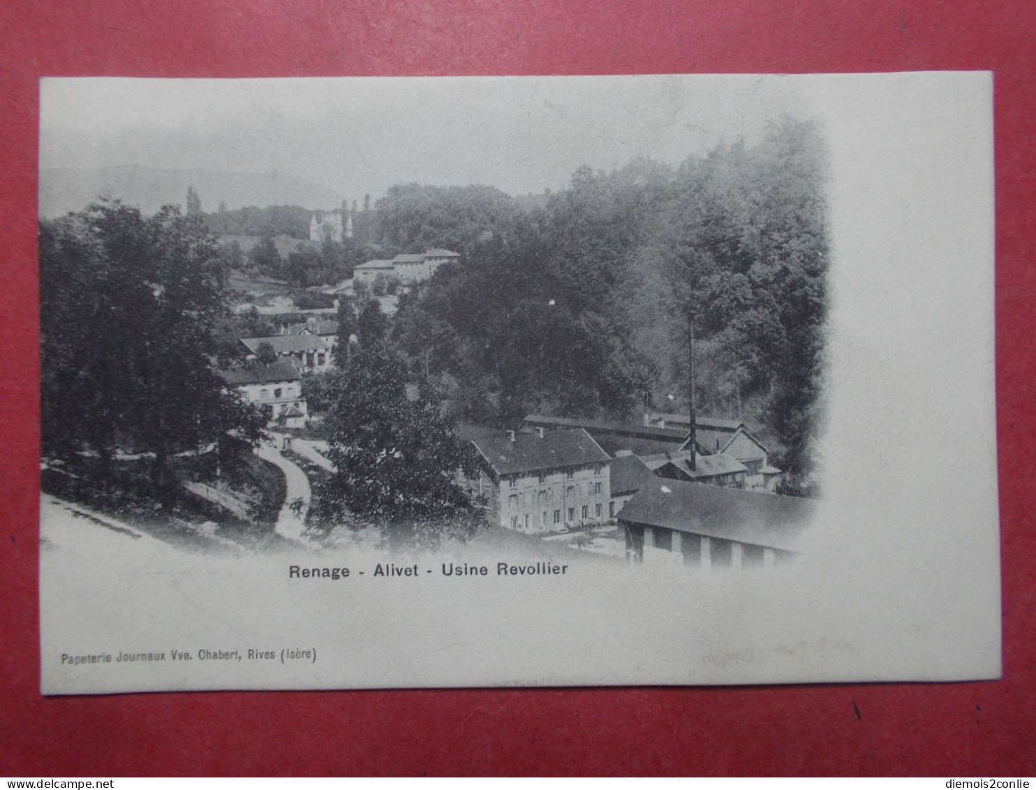 Carte Postale - RENAGE (38) - Usine Revollier (5035) - Renage