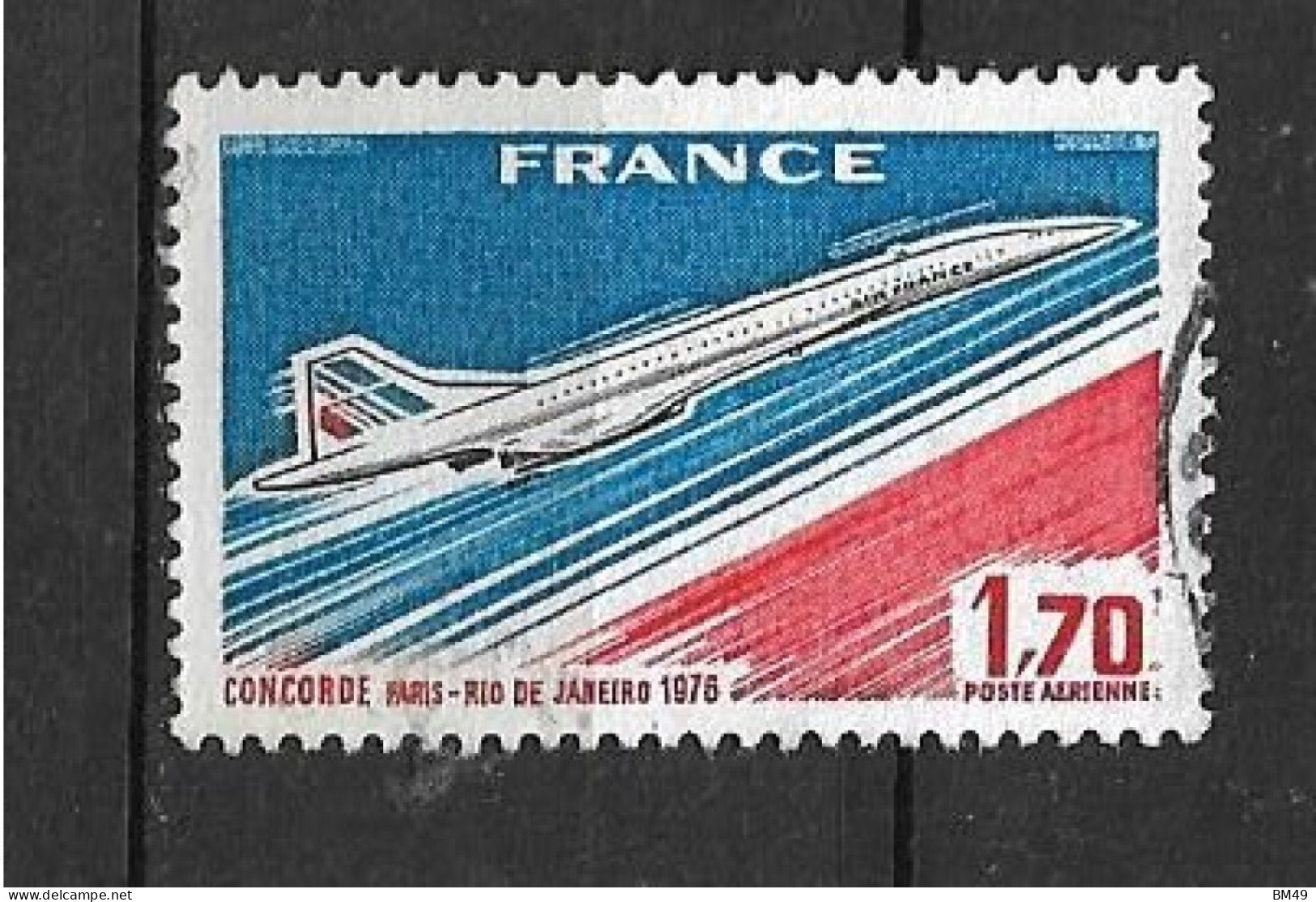 FRANCE 1976   Aérien     N° 49       Oblitéré - 1960-.... Used