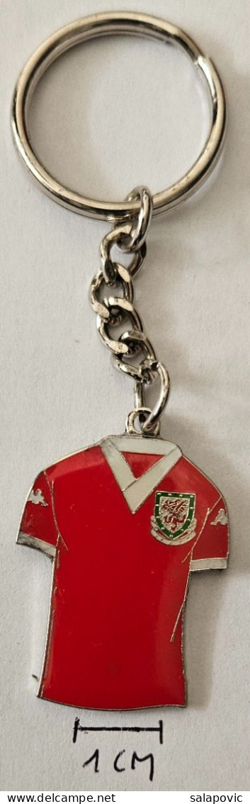 Walles Football Federation Association Football Club Fussball Futebol Soccer Calcio Pendant Keyring PRIV-2/3 - Bekleidung, Souvenirs Und Sonstige