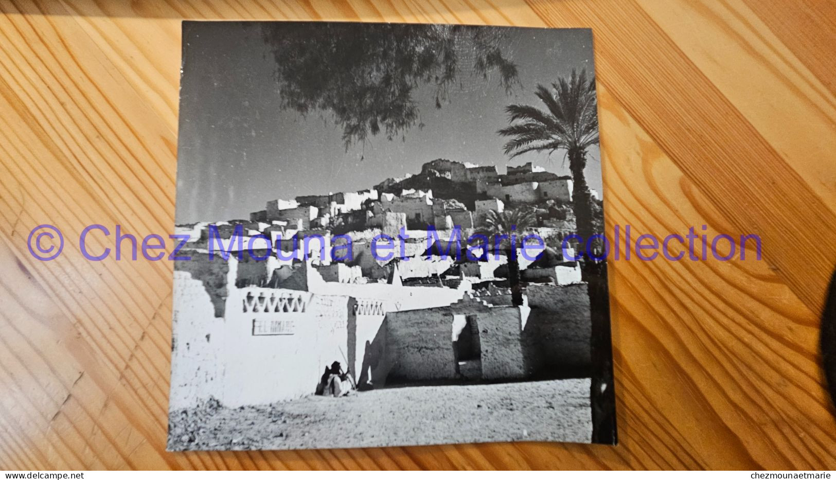 ALGERIE EL MIHANE MIHAN DJANET VUE VILLAGE  PHOTO AFRIQUE - Afrique