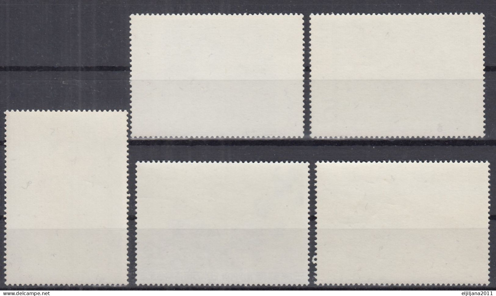 JAPAN 1965 - 1970 NIPPON ⁕ Mi.885, 927, 963, 973, 1078. ⁕ 5v MNH - Unused Stamps