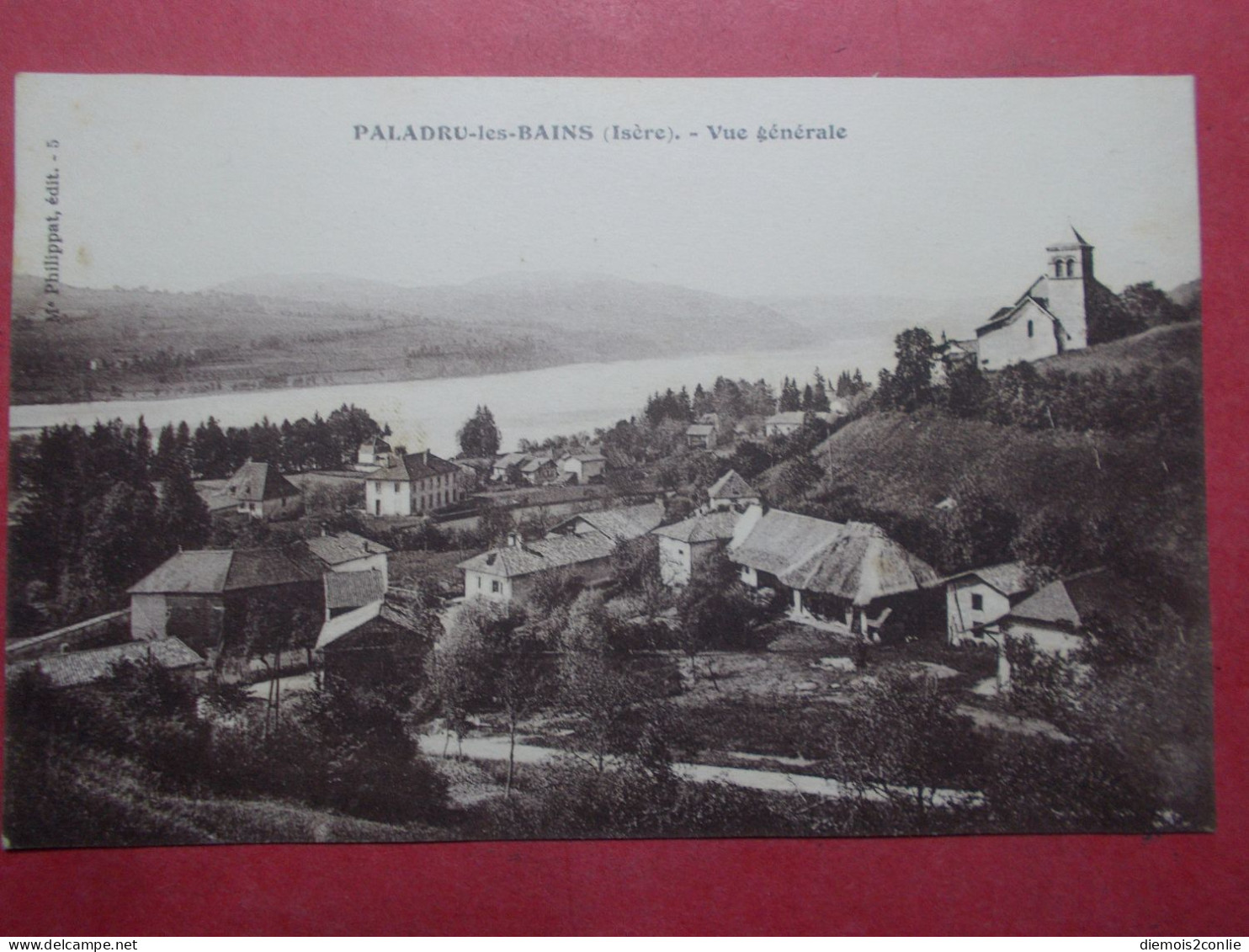 Carte Postale - PALADRU (38) - Vue Générale (5048) - Paladru