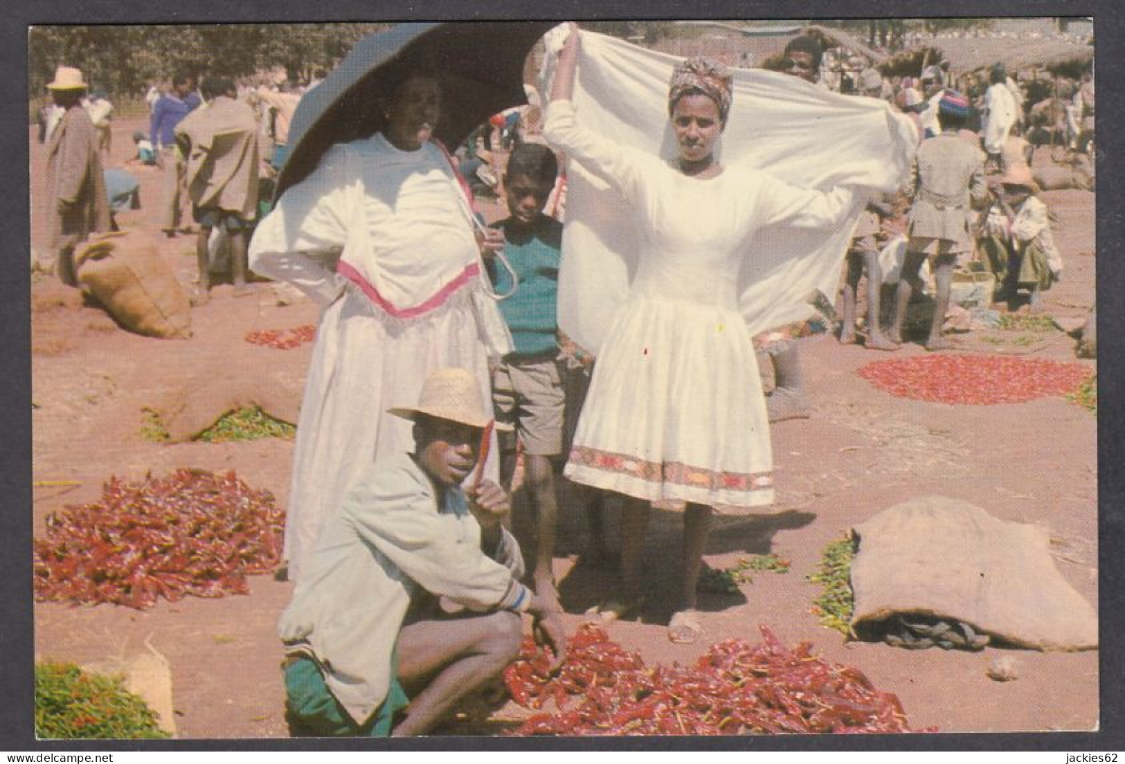 121015/ Ethiopie, Un Marché - Ethiopie