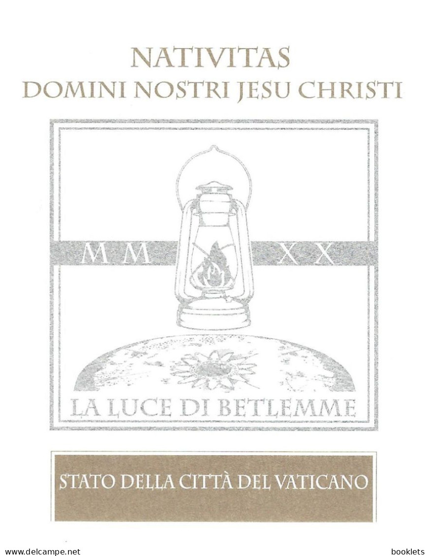 VATICAN CITY, 2020, Booklet 28,  Christmas Booklet8 - Carnets