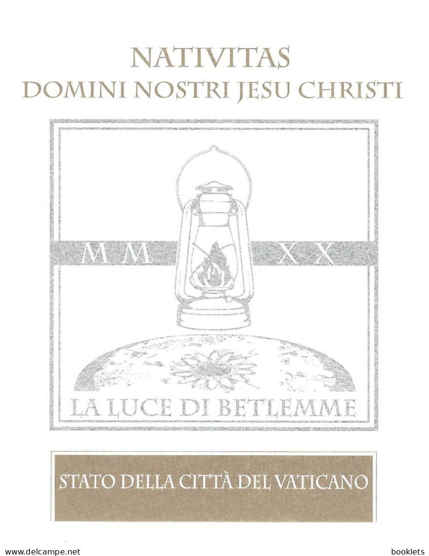VATICAN CITY, 2020, Booklet 28,  Christmas Booklet8 - Booklets