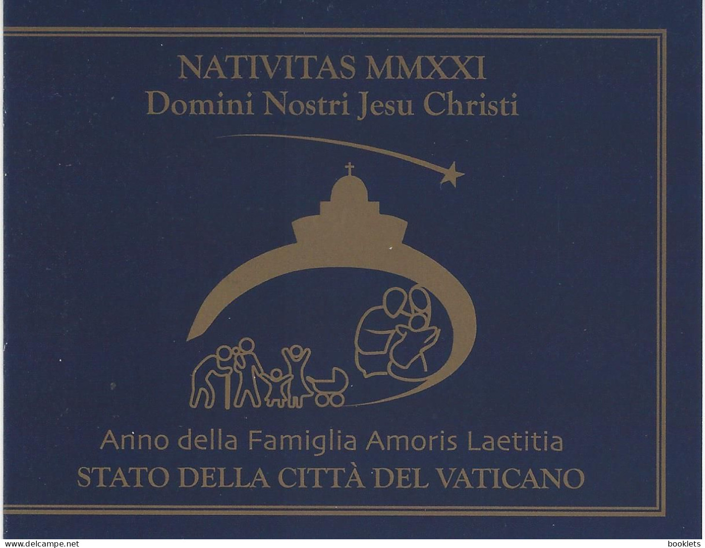 VATICAN CITY, 2021, Booklet 29,  Christmas Booklet8 - Libretti