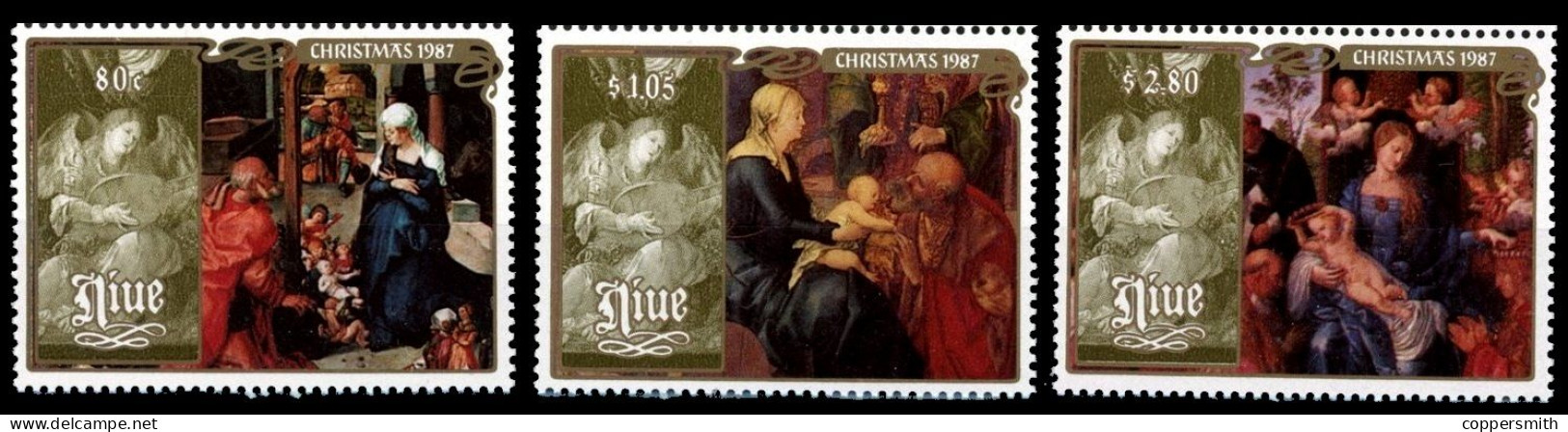 (022) Niue  Christmas / Noel / Weihnachten / Art / Dürer  ** / Mnh  Michel 719-721 - Niue