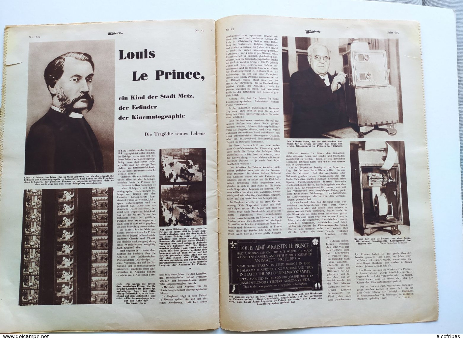 Neueste Illustrierte Dernieres Nouvelles Illustrées  Juin 1932 Mulhouse Tilleul Alsace Louis Le Prince - Autres & Non Classés