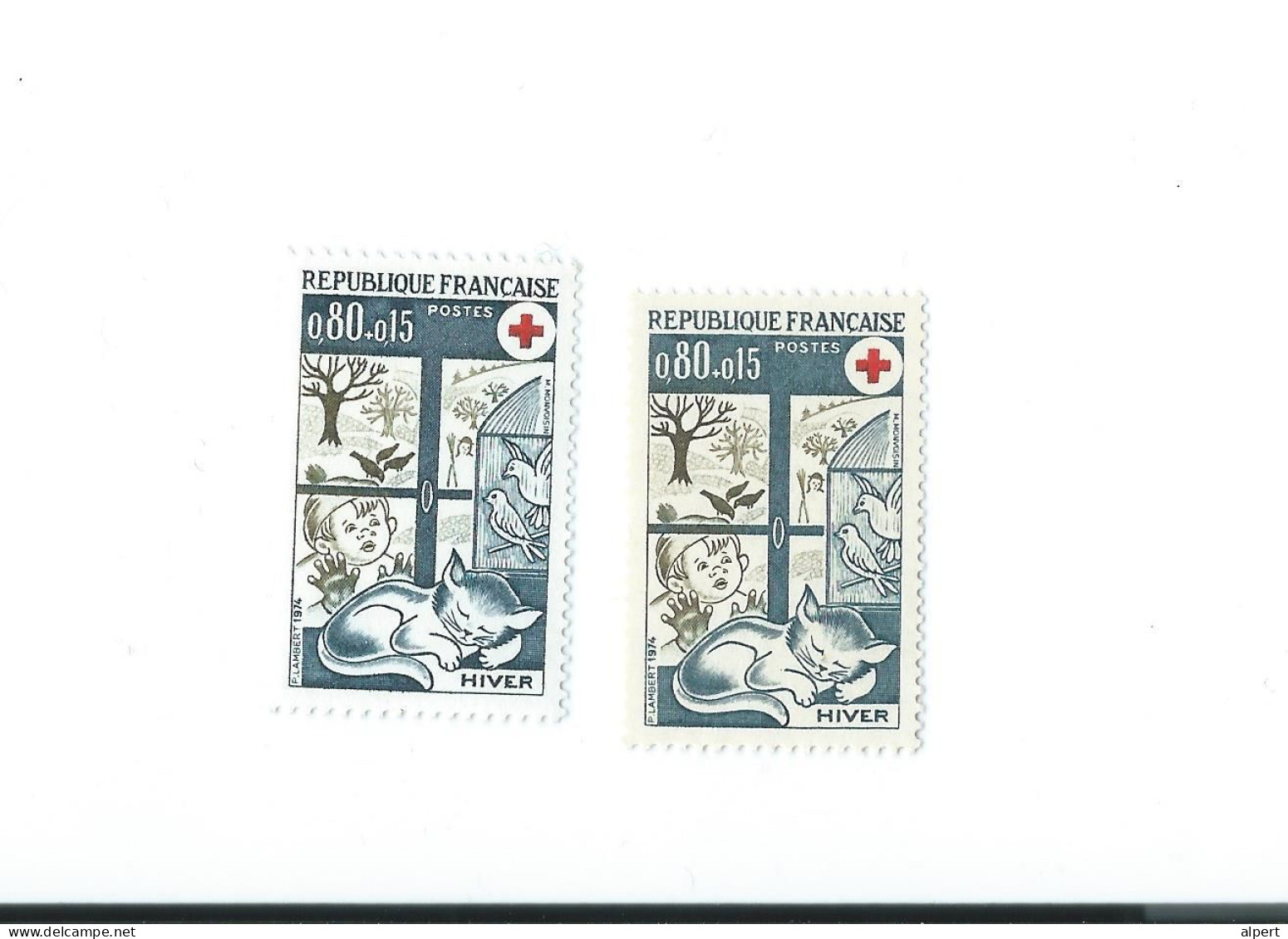 1819 2 Nuances - Unused Stamps