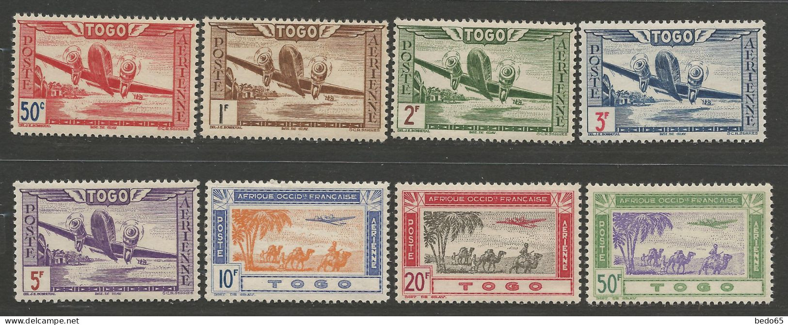 TOGO PA Série Complète N° 9 à 16 NEUF** LUXE SANS CHARNIERE / Hingeless  / MNH - Other & Unclassified