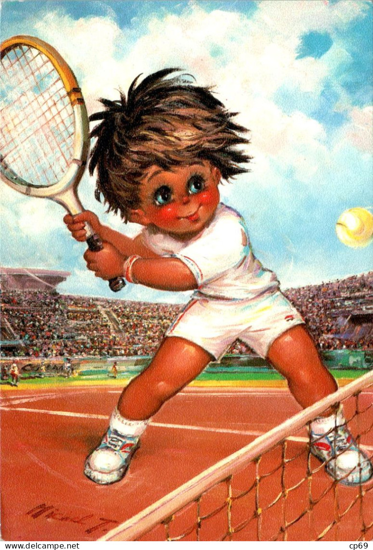 Michel Thomas Le Revers Tennis Sport Enfant Child Bambino 子供 - C/100 - N°130 - TB.Etat - Thomas