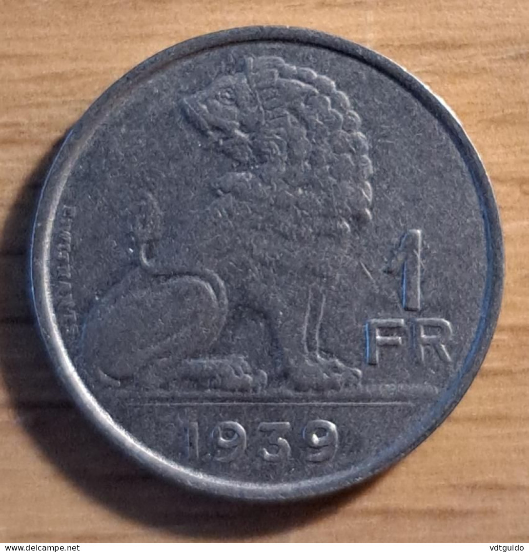 België 1 Franc 1939 (FRA/NLD) KM# 119 - 1 Frank