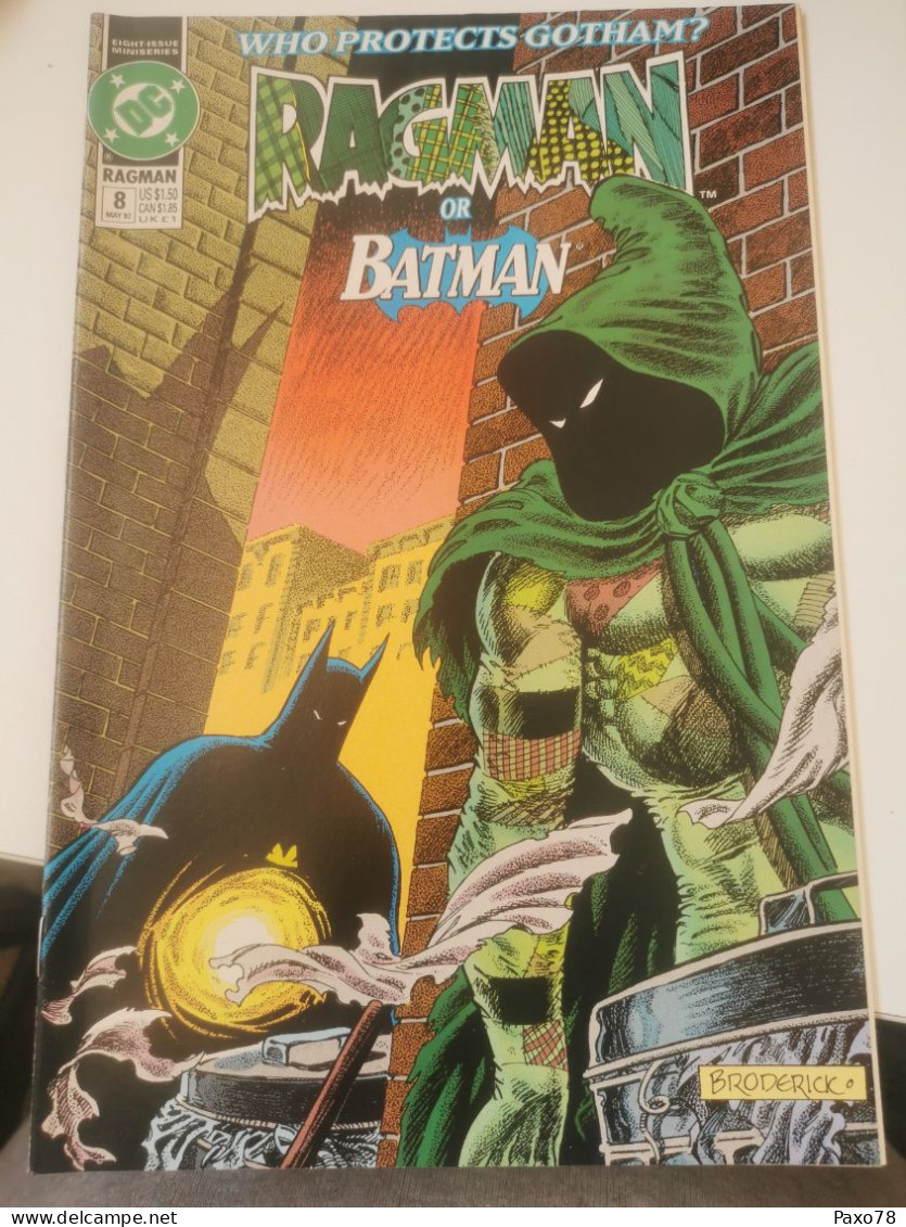 BD, DC. Ragman N° 8, Excellent état - DC