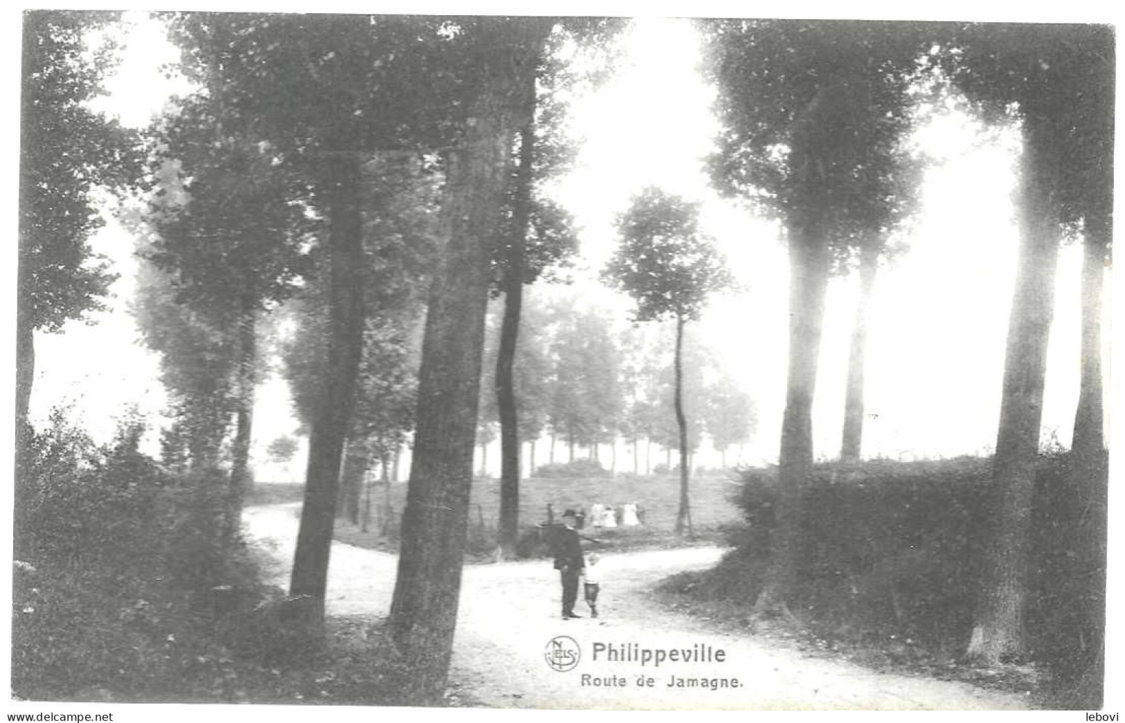 PHILIPPEVILLE “Route De Jamagne” Nels (1919) - Philippeville