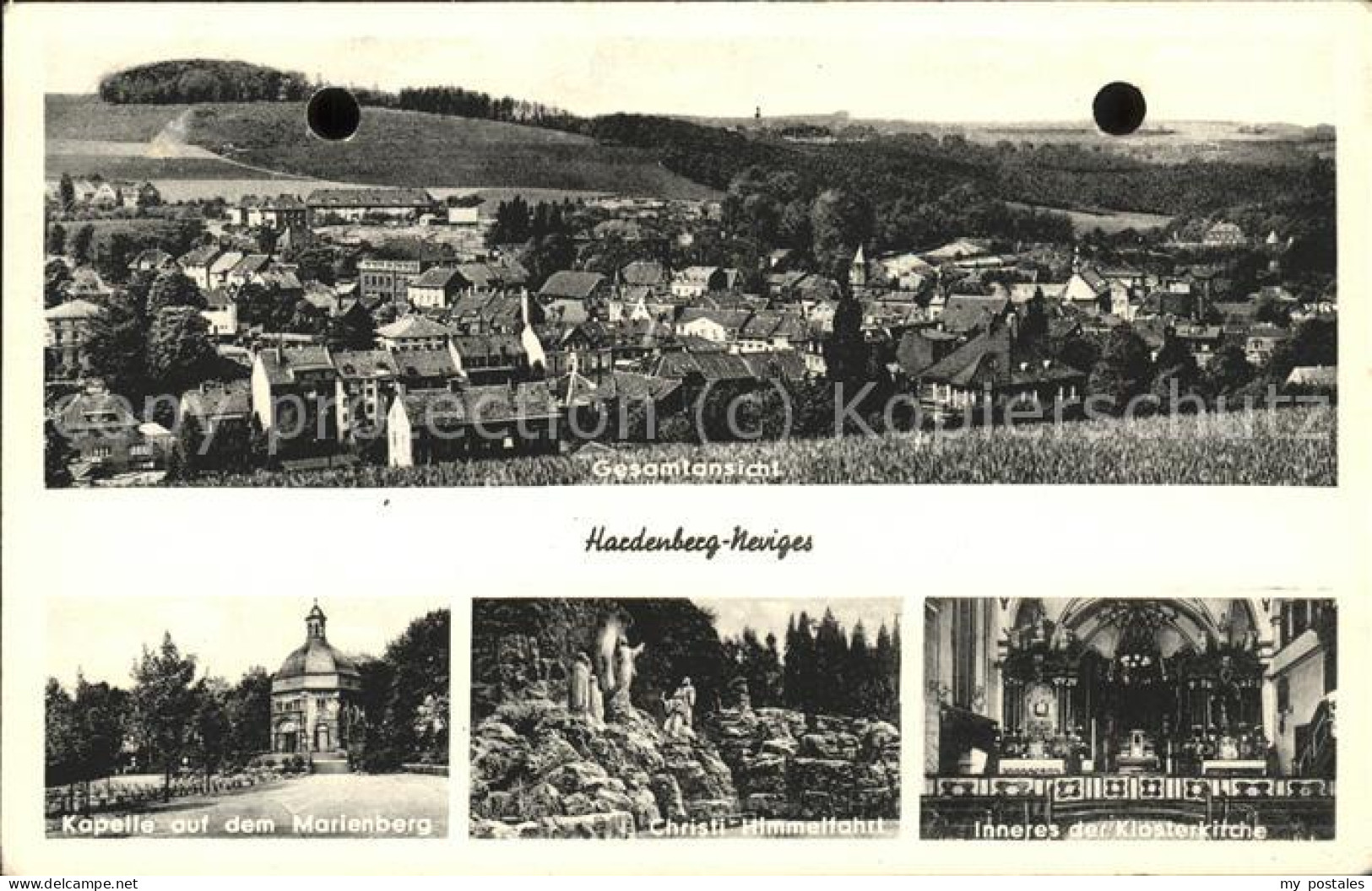 41503306 Neviges Velbert Hardenberg Marienberg Himmelfahrt Klosterkirche Neviges - Velbert