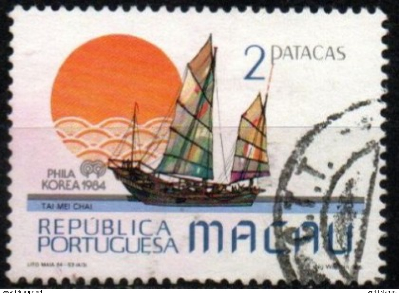 MACAO 1984 O - Usati