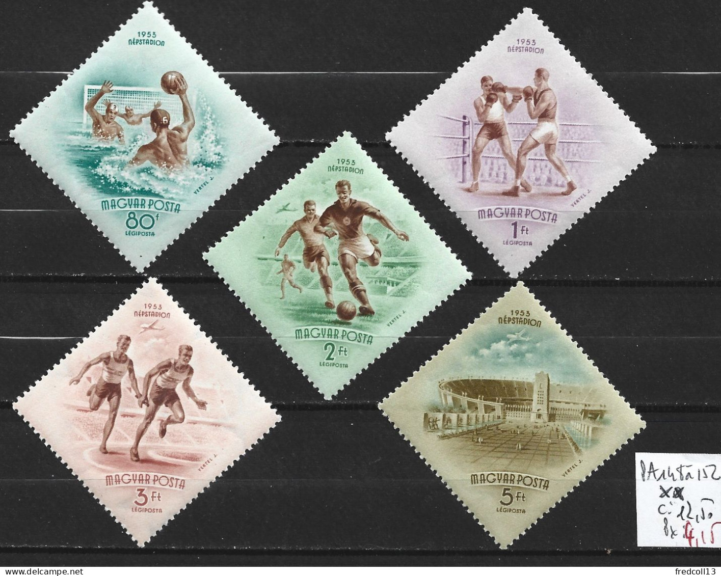 HONGRIE PA 148 à 52 ** Côte 12.50 € - Unused Stamps