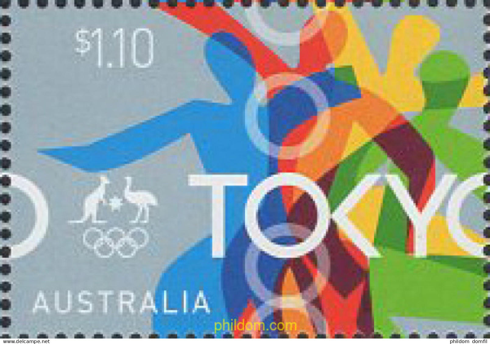 658196 MNH AUSTRALIA 2021 32 JUEGOS OLIMPICOS DE VERANO - TOKYO 2020 (2021) - Ungebraucht