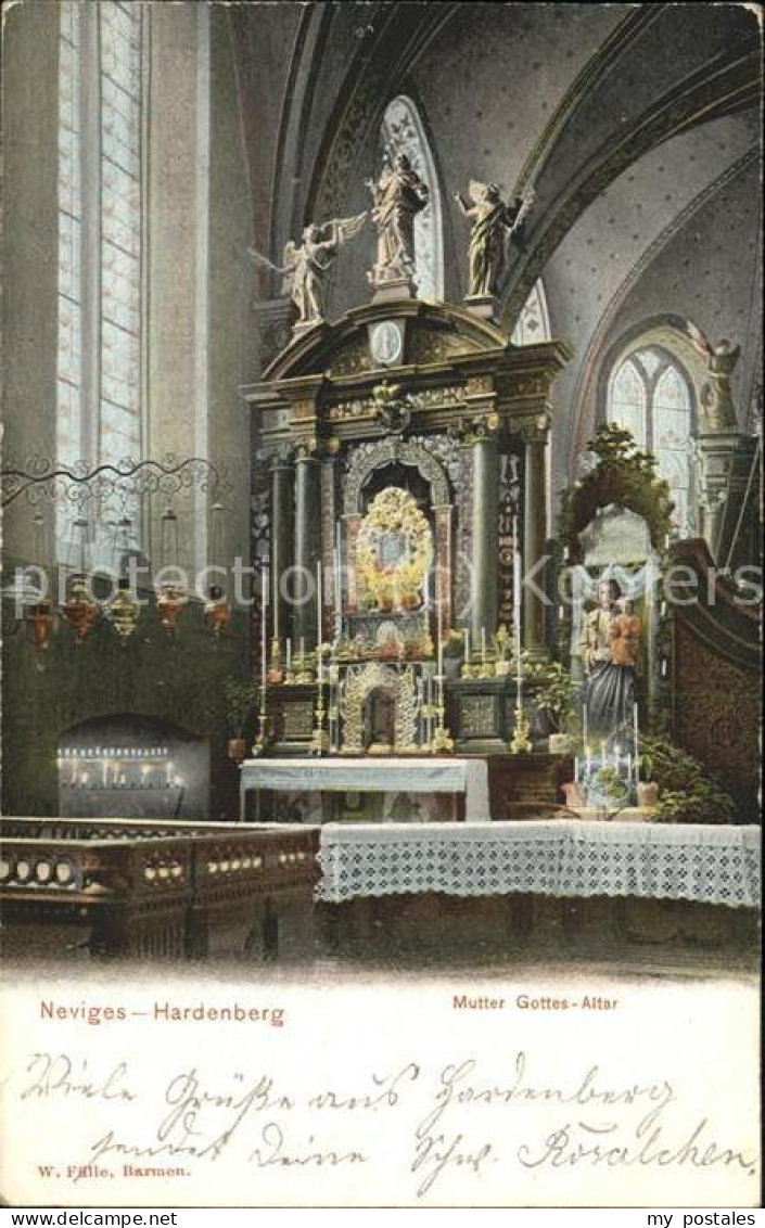 41503171 Neviges Velbert Hardenberg Mutter Gottes Altar Neviges - Velbert