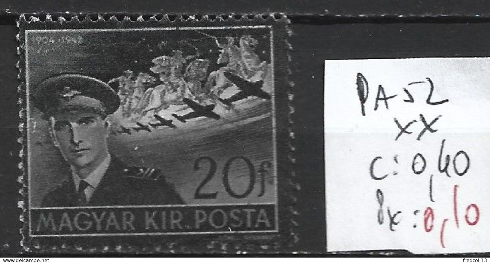 HONGRIE PA 52 ** Côte 0.40 € - Unused Stamps