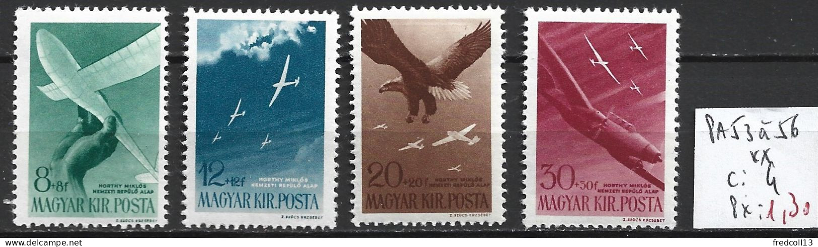 HONGRIE PA 53 à 56 ** Côte 4 € - Unused Stamps