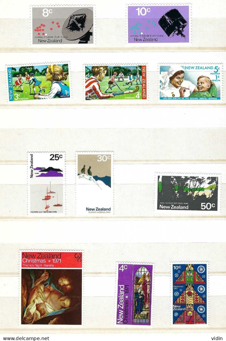 NE ZEALAND Nouvelle Zélande ROSS Government Life Office TOKELAU Lot De Timbres MNH - Colecciones & Series